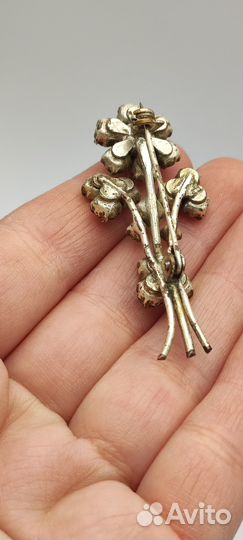 Брошь винтажная 1960-1980-е гг. №28 296 Размер и с