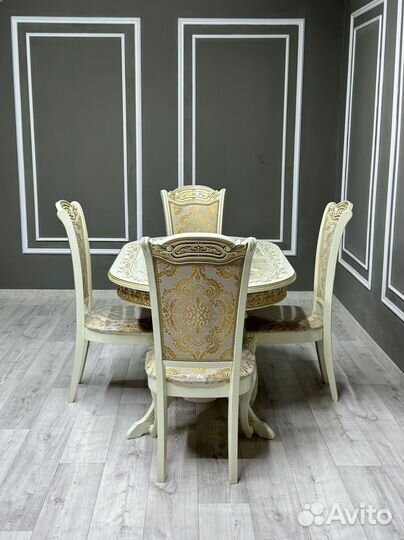Стол, стулья набор.Оплата при получении