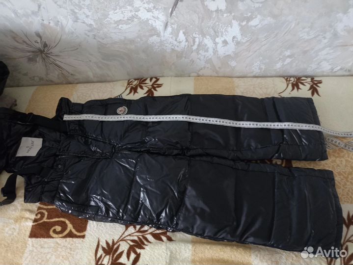 Штаны для мальчика тёплые на лямках