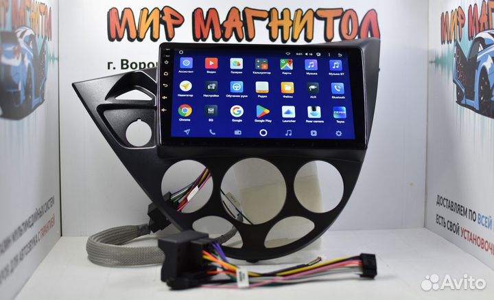 Магнитола Ford Focus 1 Teyes CC2L Plus 2/32 гб