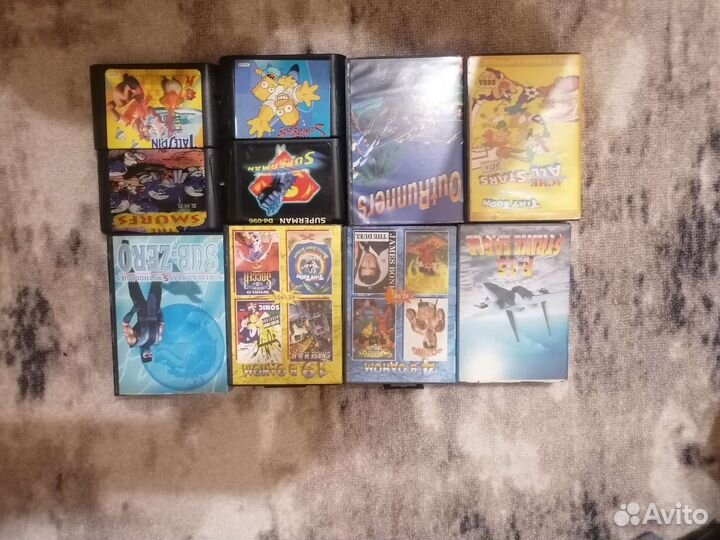 Картриджи для Sega