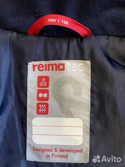 Куртка детская зимняя Reima 128 на мальчика