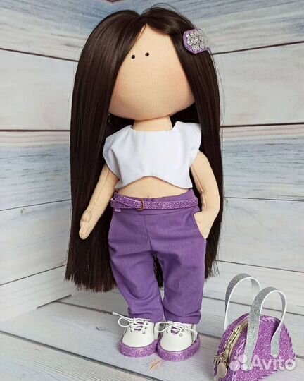 Игровая текстильная кукла