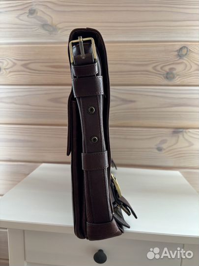 Мужской кожаный портфель dr koffer