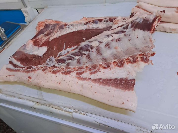 Сало свежее домашнее