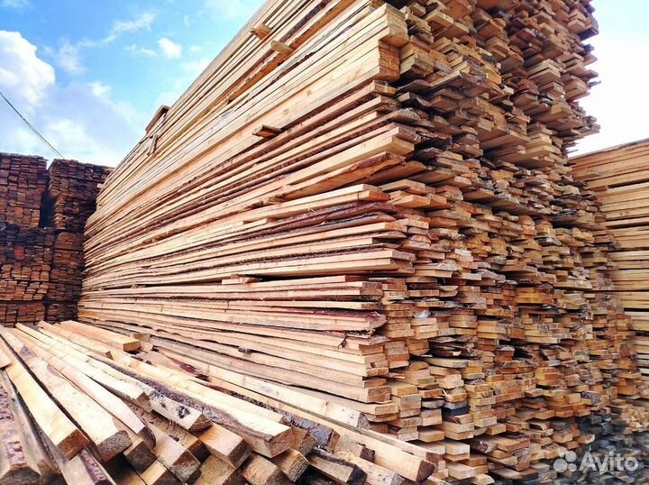 Доска необрезная 2 сорт. Пиломатериалы