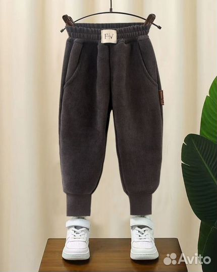 Утепленные штаны 100, 110 см