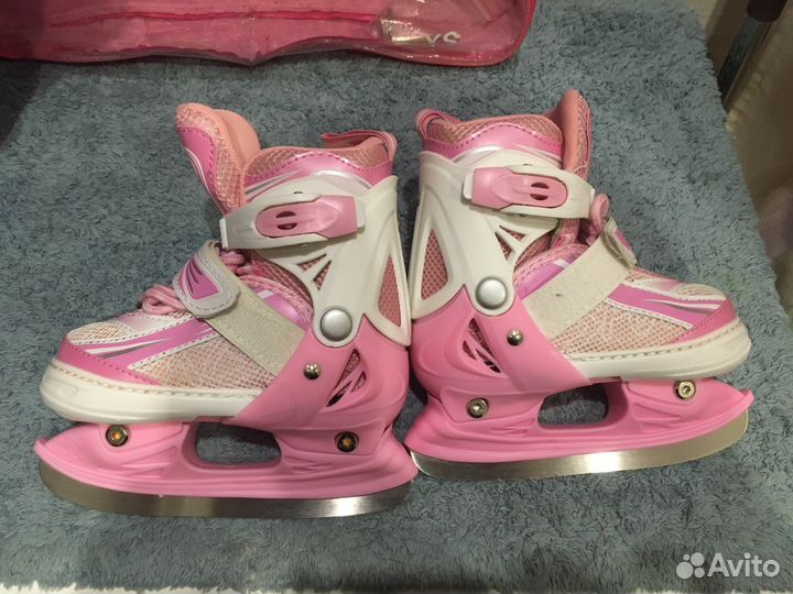Коньки р 27-30 раздвижные