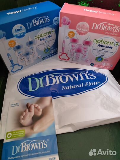 Подарочный набор Dr.Browns Голубой