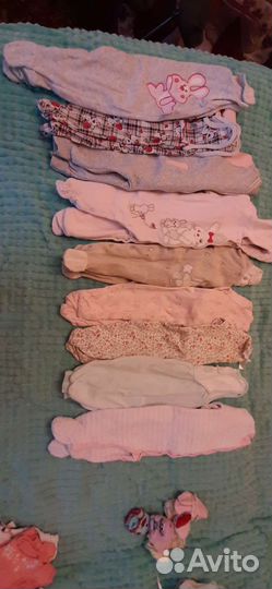 Вещи пакетом на девочку 68 размера