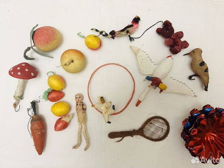 Флажки,папье маше картонаж конфети серп