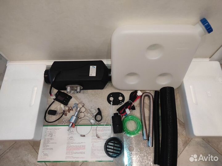 Автономный отопитель сухой фен 12/24в 2/5 кв