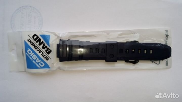 Ремень ремешок Casio W-S220-2A синий оригинал