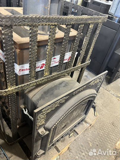 Печь чугунная Гефест GFS зк 30(П) в сетке