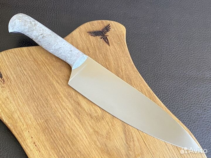 Поварской шеф-нож из нашей кузни