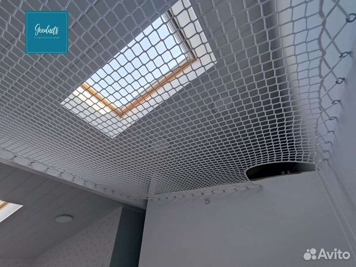 Пол-гамак, сетка для лежания, лофт-сетка