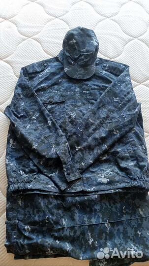 Форма Охраны синяя