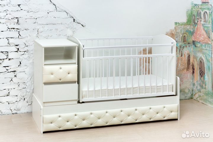 Детская кроватка трансформер Дива