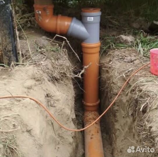 Монтаж систем водоснабжения и канализации