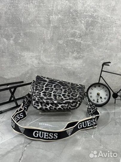 Сумка Guess леопард