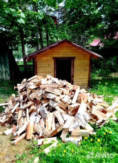 Дрова колотые от 1 куба