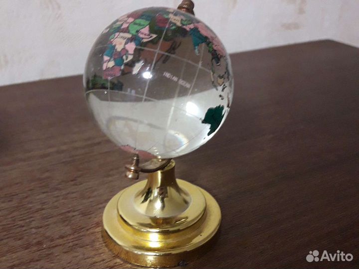 Глобус искусственный хрусталь