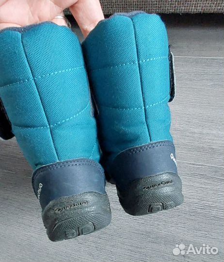 Сапоги зимние детские Decathlon 25р