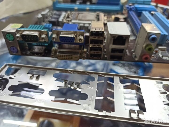 Материнская плата 1156 + i3-540