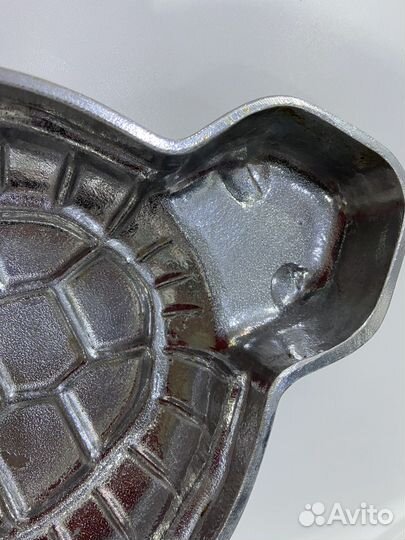 Форма черепаха СССР алюминиевая новая