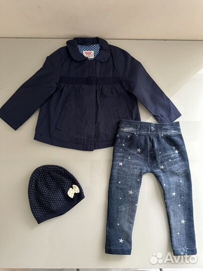Вещи пакетом на девочку 86 92
