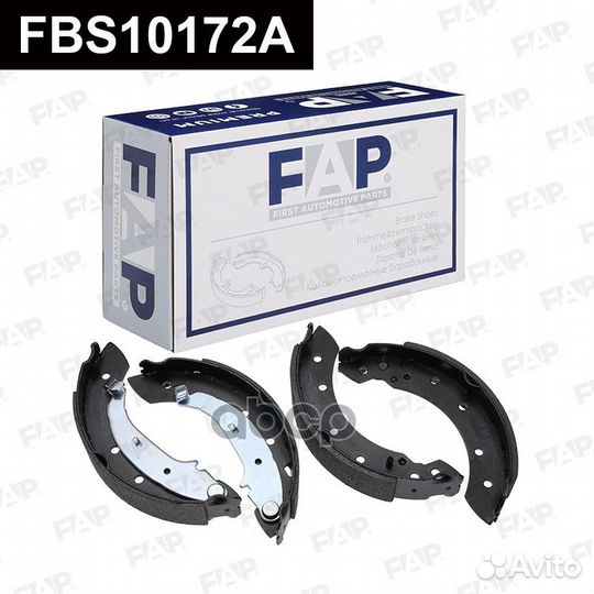 Тормозные колодки барабанные FBS10172A FBS10172A