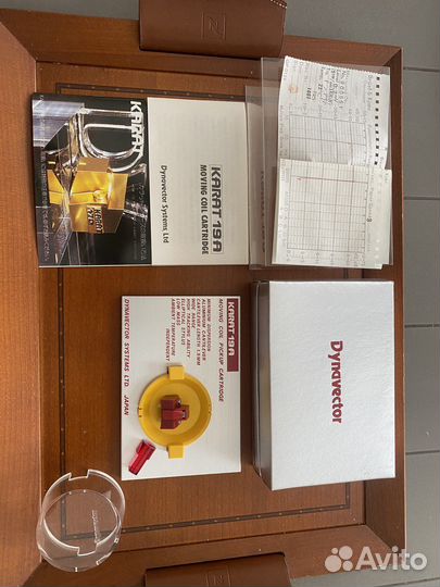 Головка мс Dynavector Karat 19 A- новая, топ