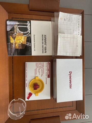 Головка мс Dynavector Karat 19 A- новая, топ