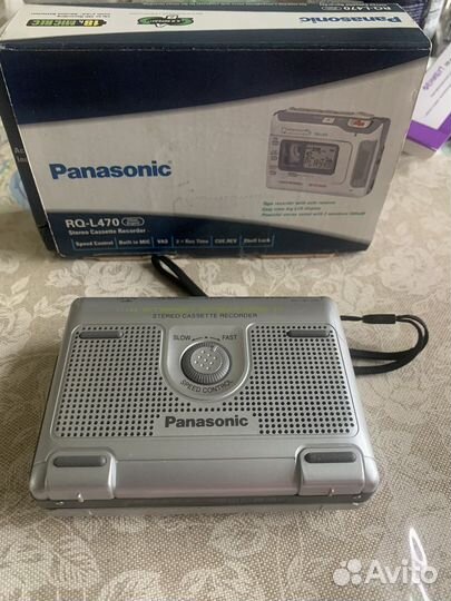 Кассетный плеер-диктофон panasonic RQ-L470