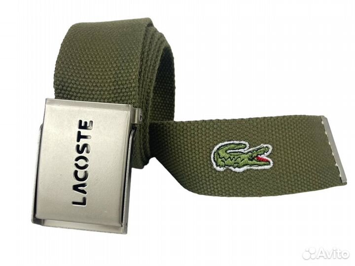 Ремень Lacoste тканевый