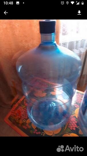 Бутыли 19 л для воды,кулера п/э