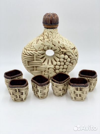 Штоф виноградная лоза новый