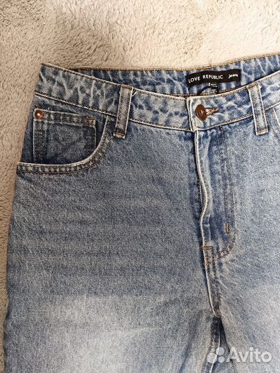 Джинсы прямые love republic
