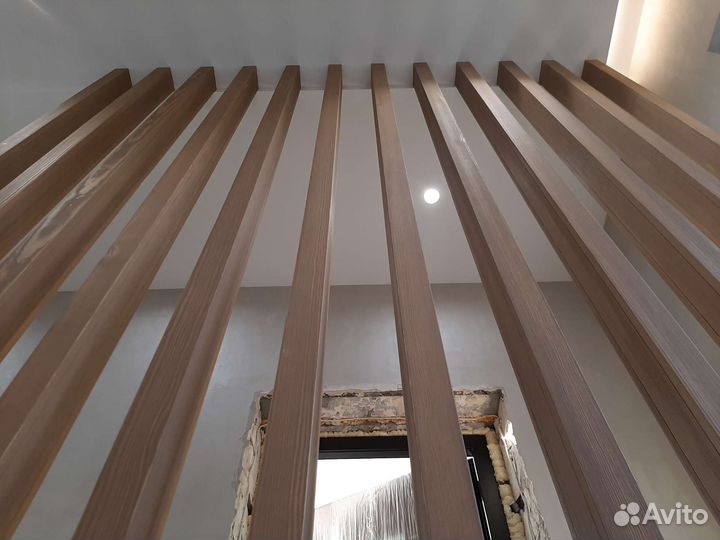 Реечная перегородка (баффели)