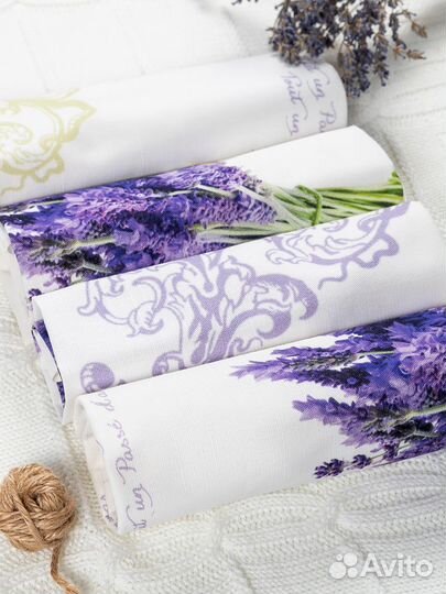 Набор тканей для рукоделия и пэчворка Прованс 43х