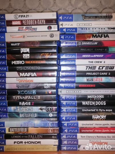 Игра, диски для ps4