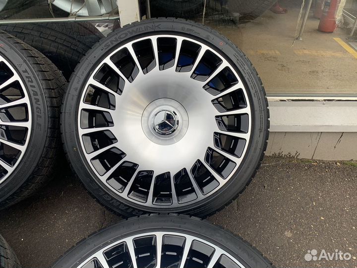 Колеса для Мерседес Майбах R20 разноширокие