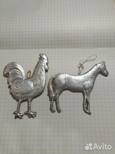 Старинные елочные игрушки, Дрезден картонаж