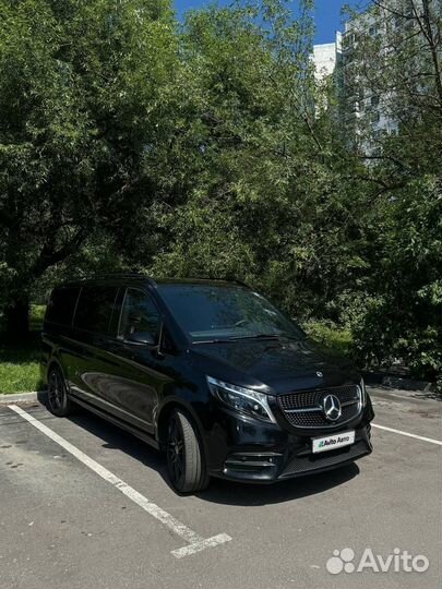 Mercedes-Benz V-класс 2.0 AT, 2022, битый, 36 000 км