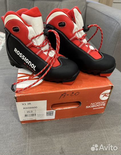 Лыжные ботинки rossignol детские 35