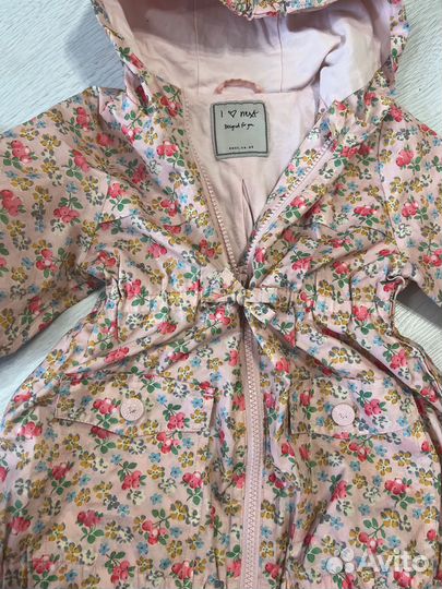 Куртка и ветровка на девочку, 80-86