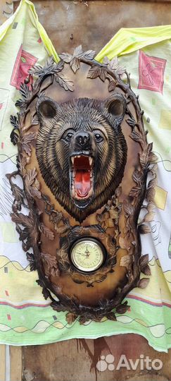 Панно с часами