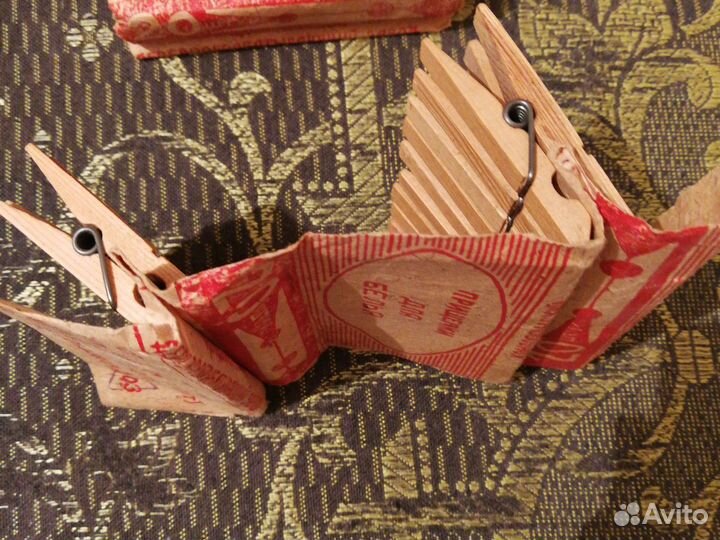 Прищепки для белья дерево