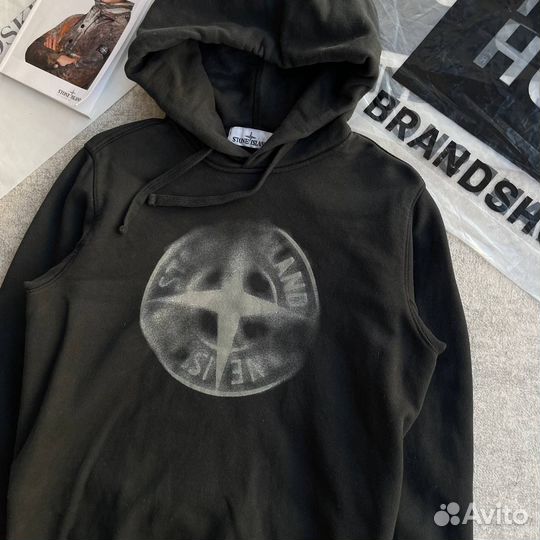 Зип худи stone island