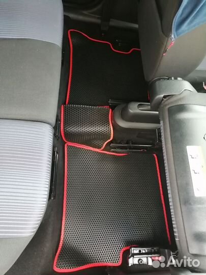 Автоковрик EVA в Шевроле Тахо эва 3D с бортами